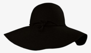Fedora Con Moño Negro - Quaker Hat #1020925