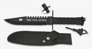 Knife Albainox Fire Spark - Cuchillos De Supervivencia #1021126