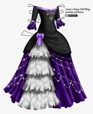 Liana S Paper Dolls Page A With - Masquerade Dresses #1021285