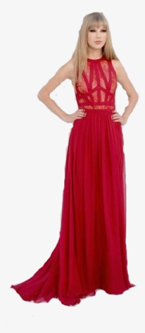 Red Dress Png Image - Straight Hair For Long Gown #1021406