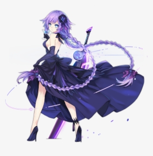 Azurlane-purple Heart Dress - Purple Heart Azur Lane #1021527