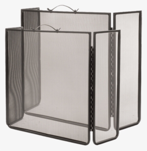3 Panel Fire Screen - Glass Fireguard #1021549