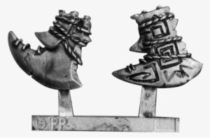 Ghetorix Headdress - Bronze Sculpture #1021598