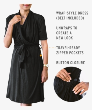 Machine-wash Cold, Lay Flat To Dry - Little Black Dress #1021688