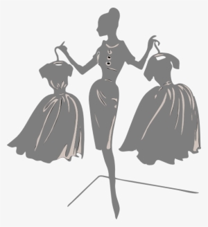 Gown Clipart Dress Form - Fashion Icon With Transparent Background #1021719