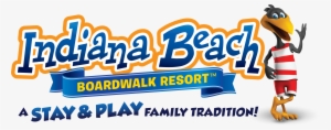 English - Indiana Beach Amusement Logo Png #1021795