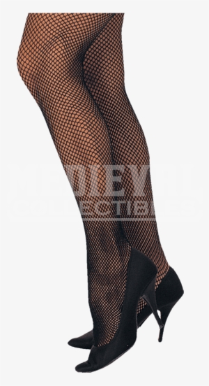 Womens Black Fishnet Tights - Necc Harisnya Fekete #1021982