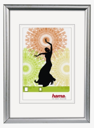 "madrid" Plastic Frame, Silver, 13 X 18 Cm - Hama Madrid Silver 30x45 Plastic Frame 66778 #1022040