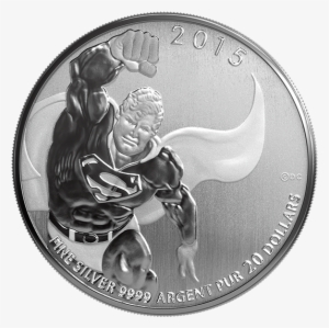 Fine Silver Coin - Canadian Silver Superman Coin #1022225