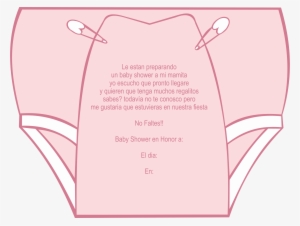 Invitacion Baby Shower Vector Cdr Editable Gratis By - Baby Shower De Pañales Invitacion #1022271