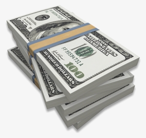 Cash Stacks Png - Money Stack Transparent Png #1022330