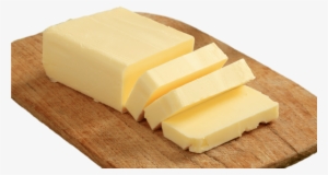 Butter On Wooden Plank - Butter Png #1023209