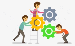 Communication And Collaboration - Team Working Png #1023257