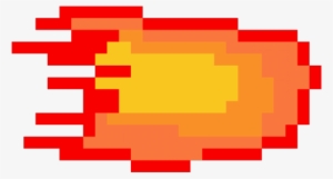 Fireball Clipart Pixel Sprite - Hama Beads Super Man #1023369