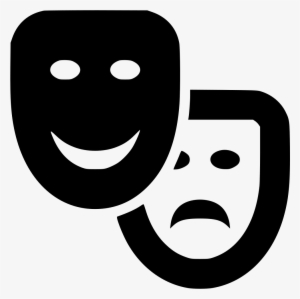 Theatre Masks - - Genre Icon #1023506