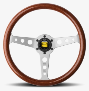 Momo Heritage Indy Wood Steering Wheel - Momo Steering Wheel #1023893