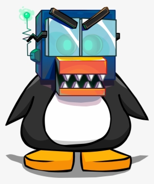 The Scary Gary On A Player Card - Penguin From Club Penguin #1024174