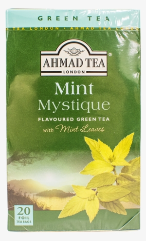 Leave - Ahmad Tea Ahmad Tea Mint Mystique Flavored Green Tea #1025323