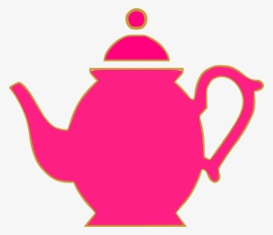 Teapot Clipart Green Teapot - Pink Tea Pot Clip Art #1026026