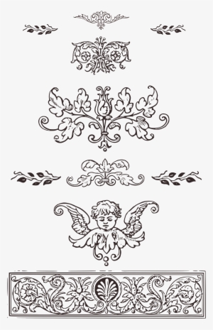 Jpeg Download - Vintage Decoration Ornament Png #1026124