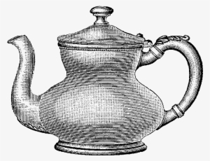 Tea Kettle - Vintage Coffee Pot Png #1026595
