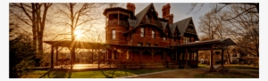 Cropped 1800×720 Mark Twain House Sunset1 - Mark Twain's Home Autumn #1026689