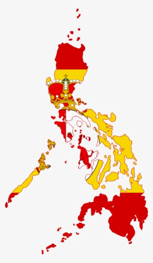 Flag Map Of Spanish East Indies - Spain And Philippines Flag #1027144