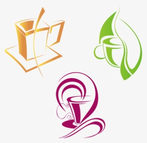 Vector Cafe Creative - Coffee Cup Kitchen Sticker Wall Art, Black #1027189