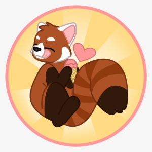 Cute Red Panda Is My First Post - Cartoon #1027397 Cute Red Panda Is My First Post - Cartoon #1027397