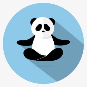 Panda Meditating On Behance - Meditation #1027423