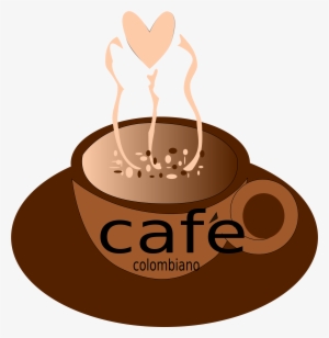 Graphic Download Coffee Cup Clipart Source - Cafe Colombiano Png #1027483