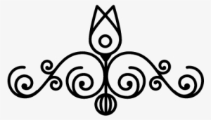 Floral Design Vector - Swirls Png #1027931