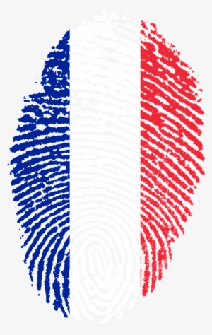 France Flag Fingerprint Png #1028541