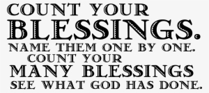 Quotes About Our Blessings And Verses On Quotestopics - Bible Verses Clipart Black And White #1028688