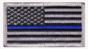 Thin Blue Line Police U - Thin Blue Line Patch Png #1028809