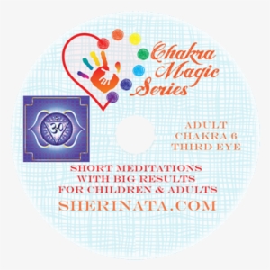 Adult Chakra 6 Third Eye - Ajna (āgyā) Oder Drittes Auge Chakra Postkarte #1028947