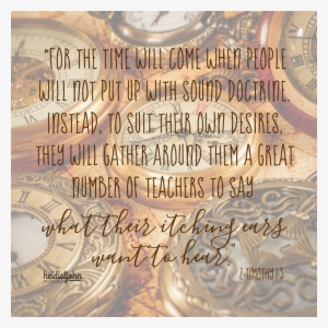 Why Christians Must Stand On The Authority Of Scripture - 2 Timothy 4 #1029018