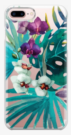 Bring The Tropics Into Your Home Or Office With This - Cafepress Watercolor Flowers Iphone 7 Plus Tough Case #1029443