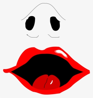 Clipart - Nose And Mouth Clip Art #1029862