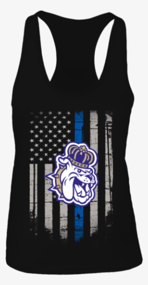 James Madison Dukes Thin Blue Line Shirt - Ncaa Kolder James Madison Alt Kolder Kaddy #1029990
