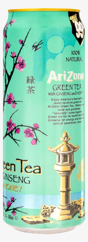 Arizona Green Tea With Ginseng And Honey 23 0 Fl Oz - Arizona Beverage Company #1030087