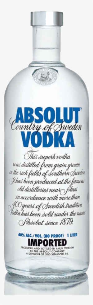 Fill The Rest Of Glass With The Arizona Icetea With - Absolut Vodka #1030885