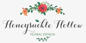 Clip Library Download Honeysuckle Hollow - Flower Calligraphy Png #1030960