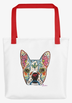 Boston Terrier Tote Bag - Cafepress Boston Terrier Happy Doggy Throw Pillow #1031048