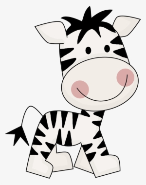 Prismatic Zebra - Baby Zebra Clipart #1031108