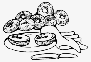 Bakery Breakfast Bagels Svg Clip Arts 600 X 406 Px #1031177