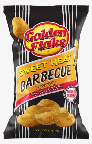 Golden Flake Potato Chips Review - Golden Flake Snack Foods Sweet Heat Barbecue Flavored #1031196