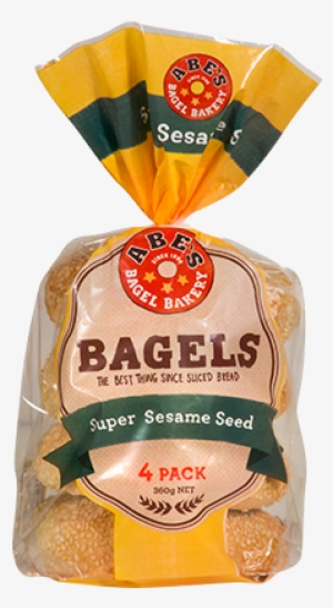 Featured Product - Abe's Bagel Sesame 4's 360g Sg #1031309
