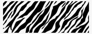 Zebra Print Png Photo - Zebra Print Black And White #1031573