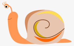 Free Vector Snail Clip Art - Snail Clip Art #1031848